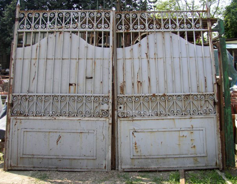 recupero cancello in ferro 1